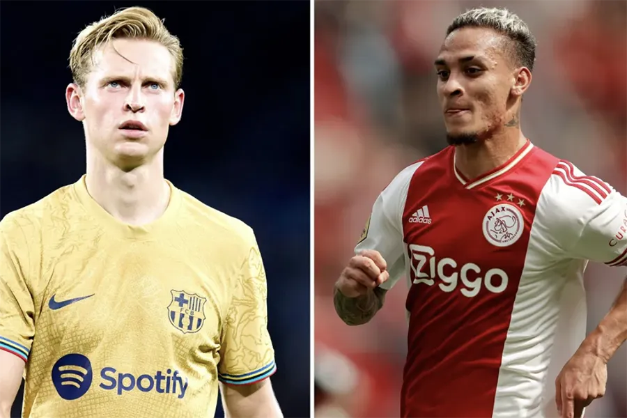 MU muốn có cả De Jong lẫn Antony? ẢNH: SUN SPORT MU muốn có cả De Jong lẫn Antony? ẢNH: SUN SPORT