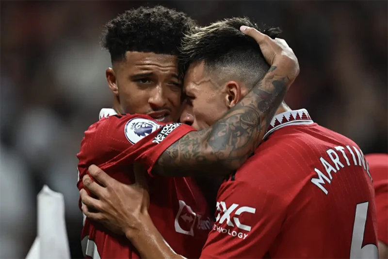 MU vừa đánh bại kình địch Liverpool 2-1 trên sân nhà Old Trafford trong trận derby nước Anh. ẢNH: AFP