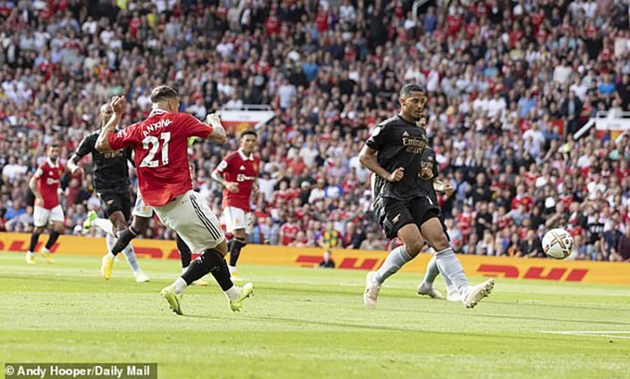 Arteta tin rằng các học trò của ông đã học được một bài học trước MU. ẢNH: DAILY MAIL