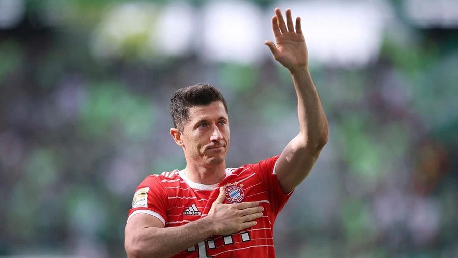 Lewandowski chia tay Bayern Munich sau 8 mùa giải giành đủ 8 danh hiệu Bundesliga. ẢNH: GETTY