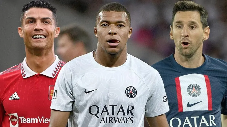 Mbappe tuyên bố thời của Ronaldo và Messi sẽ qua và anh sẽ là người tiếp bước. ẢNH: MIRROR