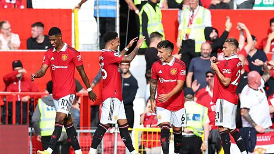 Man United có phong độ rất cao sau khi Ronaldo ngồi dự bị. ẢNH: GETTY