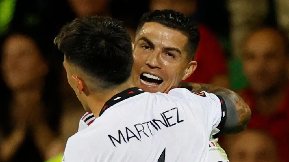 Martinez đã đặt biệt danh mới cho Ronaldo. ẢNH: GETTY