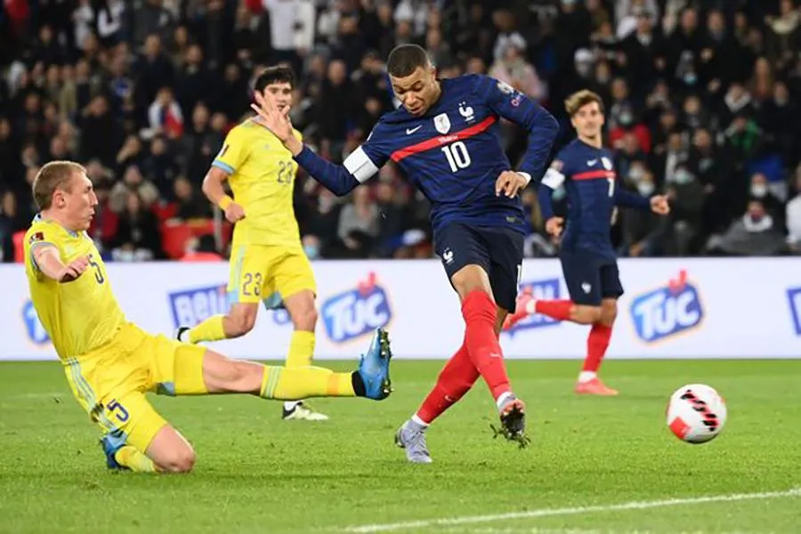 Mbappe vẫn là chân sút chủ lực ở đội tuyển Pháp. ẢNH: GETTY Mbappe vẫn là chân sút chủ lực ở đội tuyển Pháp. ẢNH: GETTY