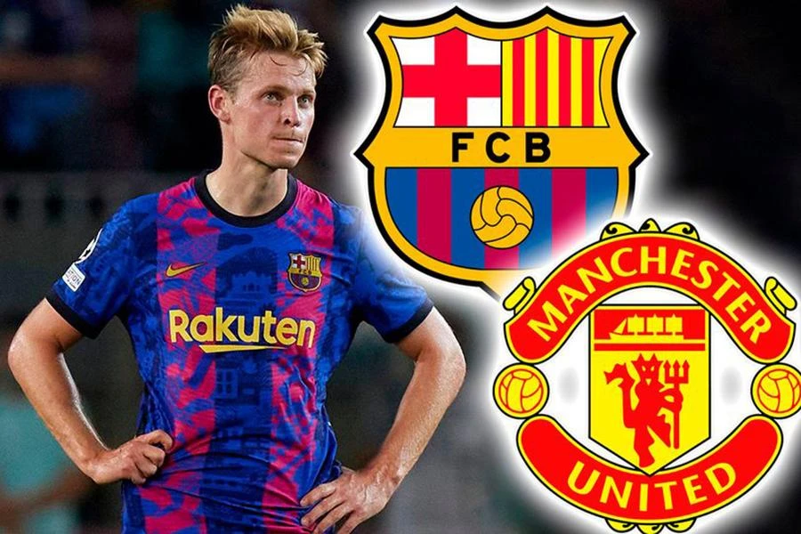 Vụ chuyển nhượng giữa MU và Barcelona đổ bể vì De Jong không muốn đi đâu cả. ẢNH: MIRROR