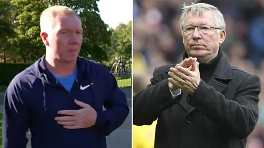 Scholes nổi tiếng hiền lành và chuyên nghiệp khi còn thi đấu, nên việc Scholes dám bật Sir Alex Ferguson là điều bất ngờ. ẢNH: MIRROR