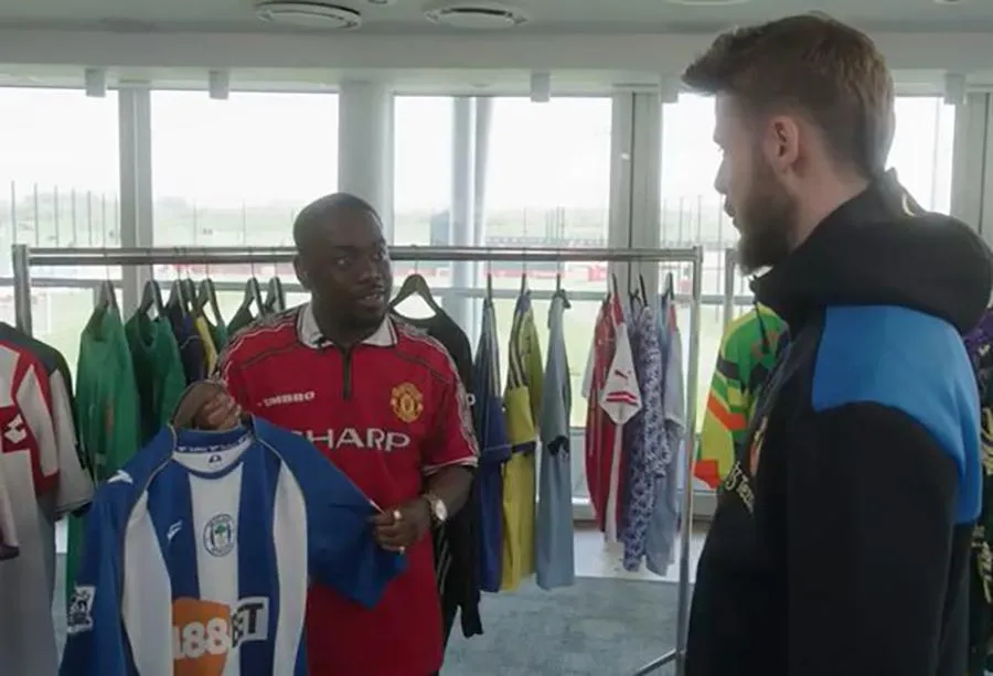 De Gea giải thích anh tiến rất gần đến Wigan thế nào và tại sao anh từ chối. ẢNH: BT SPORTS De Gea giải thích anh tiến rất gần đến Wigan thế nào và tại sao anh từ chối. ẢNH: BT SPORTS
