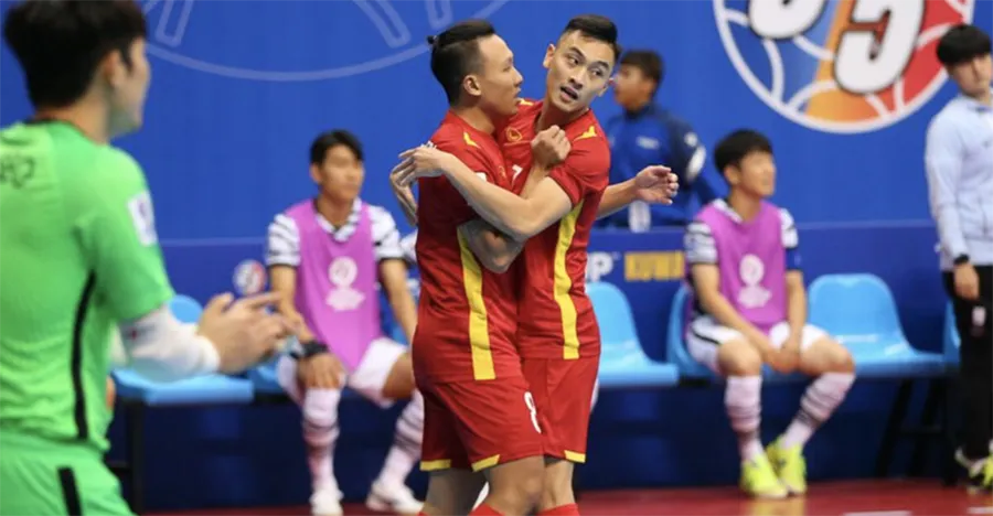Futsal Việt Nam có khởi đầu suôn sẻ ở VCK Futsal châu Á. ẢNH: AFC
