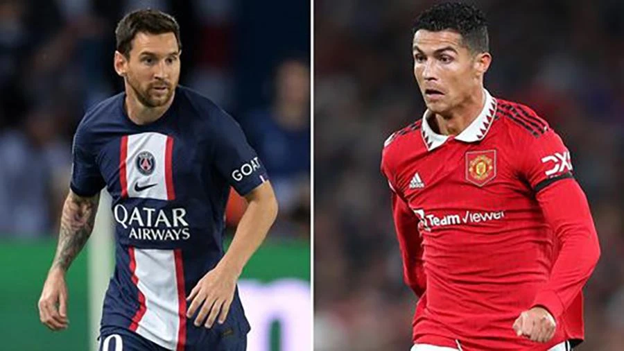 Messi và Ronaldo là 2 siêu sao hay nhất bóng đá đương đại, đó là điều không bàn cãi, nhưng ai xuất sắc hơn mới là vấn đề gây tranh cãi. ẢNH: MIRROR