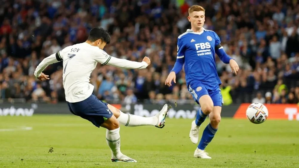 Son Heung-min đã lấy lại cảm giác ghi bàn. Ảnh: Getty