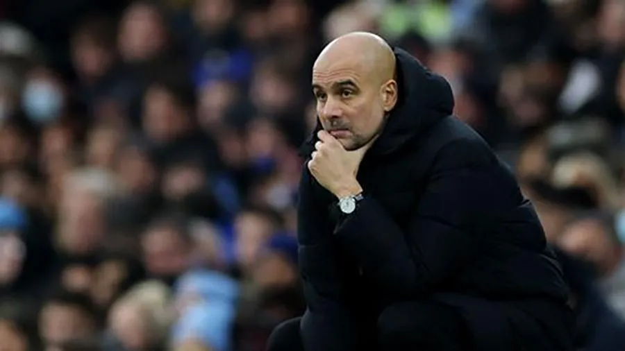 HLV Pep Guardiola hết lời ca ngợi cậu học trò trẻ Phil Foden. ẢNH: GETTY