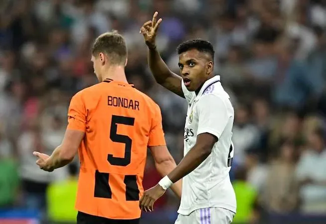 Real có trận đấu nhọc nhằn trước Shakhtar Donetsk. Ảnh: Getty Real có trận đấu nhọc nhằn trước Shakhtar Donetsk. Ảnh: Getty