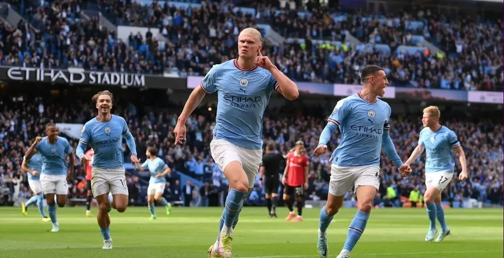 Man City đang thể hiện sức mạnh hủy diệt trước các đối thủ. Ảnh: Getty Man City đang thể hiện sức mạnh hủy diệt trước các đối thủ. Ảnh: Getty