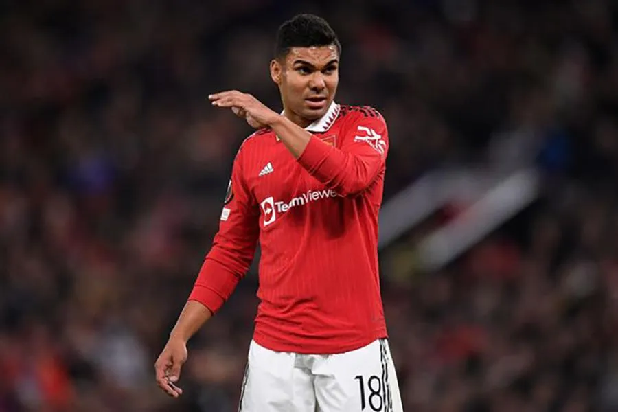 Casemiro ám ảnh với các trận bóng đến mức khiến vợ phải bực bội. ẢNH: GETTY Casemiro ám ảnh với các trận bóng đến mức khiến vợ phải bực bội. ẢNH: GETTY