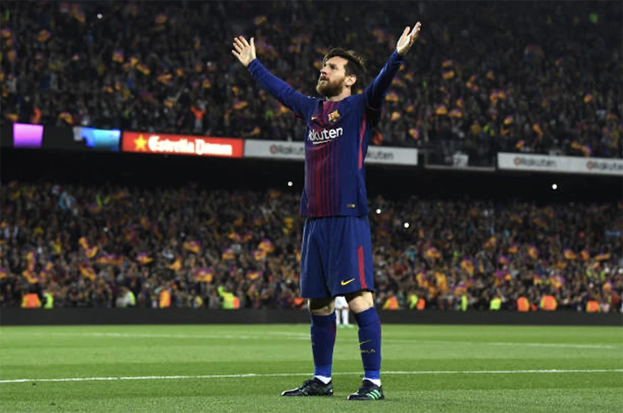 Mất Messi khiến Barca không còn là thế lực tại châu Âu. Ảnh: