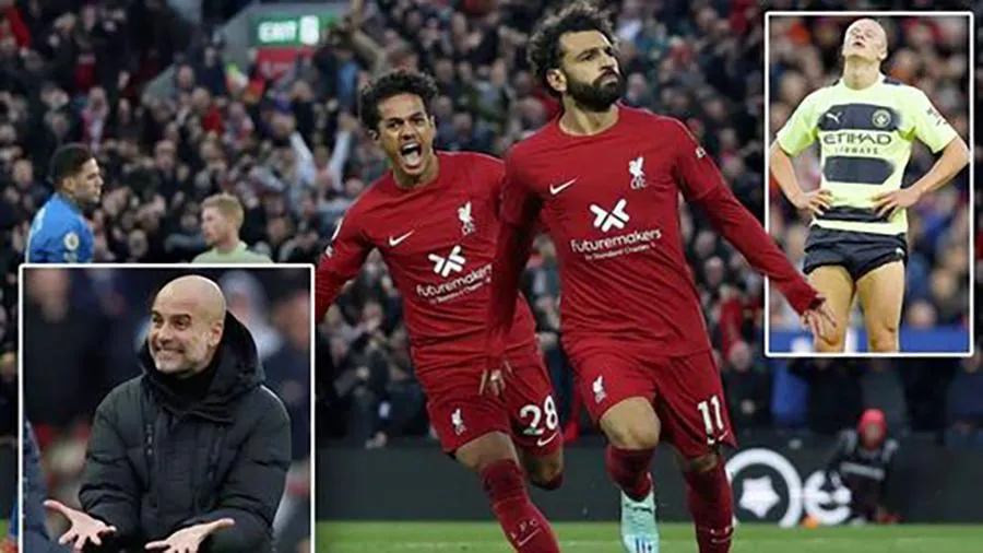 Man City nhận trận thua đau trước Liverpool khiến Pep Guardiola như phát điên. ẢNH: MIRROR Man City nhận trận thua đau trước Liverpool khiến Pep Guardiola như phát điên. ẢNH: MIRROR