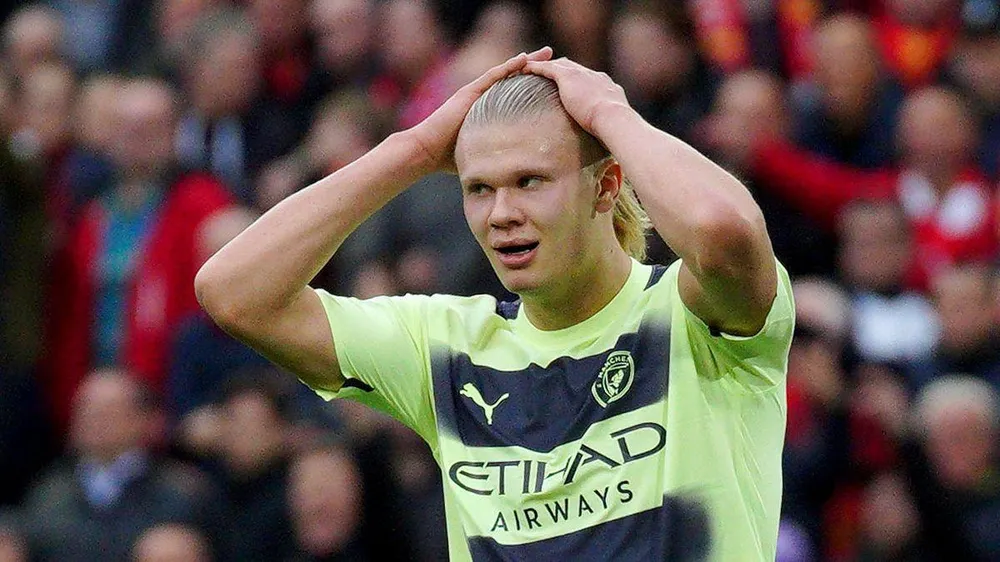 Haaland nhiều khả năng sẽ không gắn bó với Man City đến hết sự nghiệp. ẢNH: PA