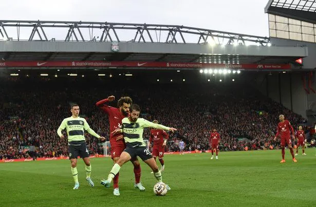 Liverpool đã đánh bại Manchester City 1-0 trên sân Anfield. ẢNH: GETTY Liverpool đã đánh bại Manchester City 1-0 trên sân Anfield. ẢNH: GETTY