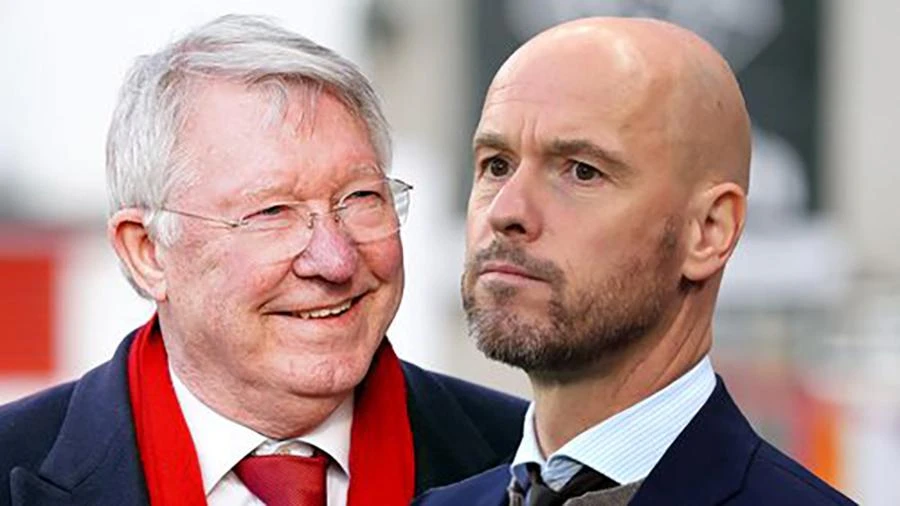 David May muốn Ten Hag học theo Sir Alex trong việc xử lý Ronaldo. ẢNH: MIRROR