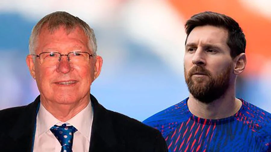 Sir Alex Ferguson hối tiếc vì không để Park Ji-sung kèm Messi. ẢNH: MIRROR