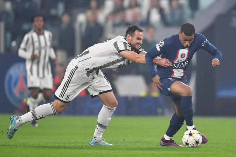 Juventus thi đấu ngoan cường trên sân nhà dù đã hết cơ hội đi tiếp. Ảnh: Getty