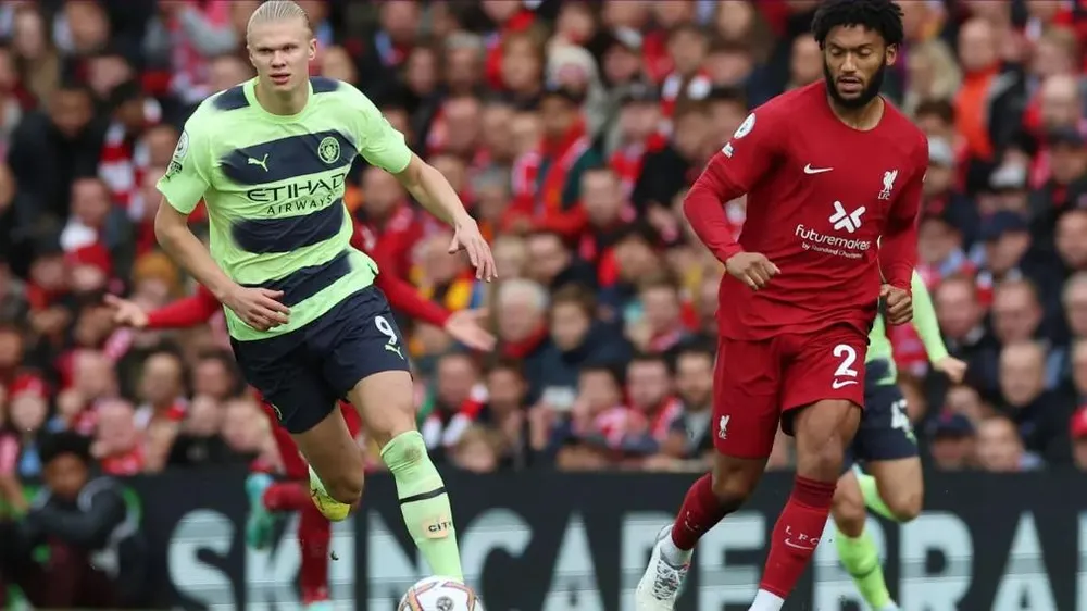 Erling Haaland có thể ra sân trong trận đấu tiếp đón Fulham tối nay. Ảnh: Getty