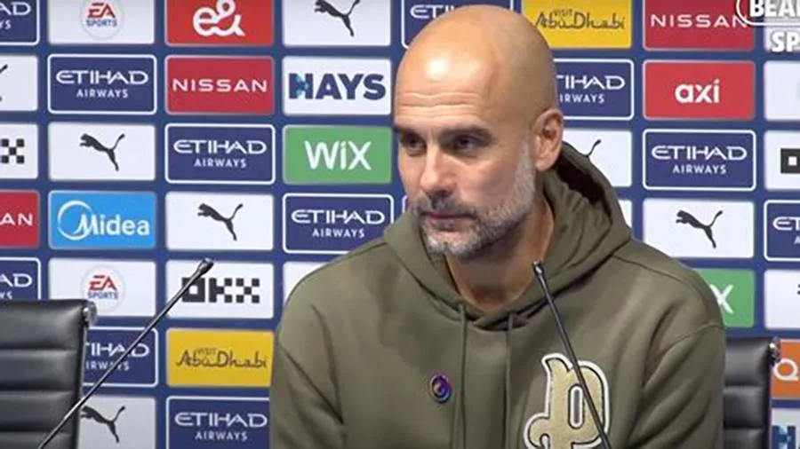 Pep Guardiola cho rằng có đến 7 đội đua vô địch Premier League, bao gồm cả Man City của ông. ẢNH: GETTY