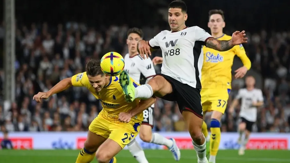 Mitrovic đang là chân sút chủ lực của Fulham. Ảnh: Getty