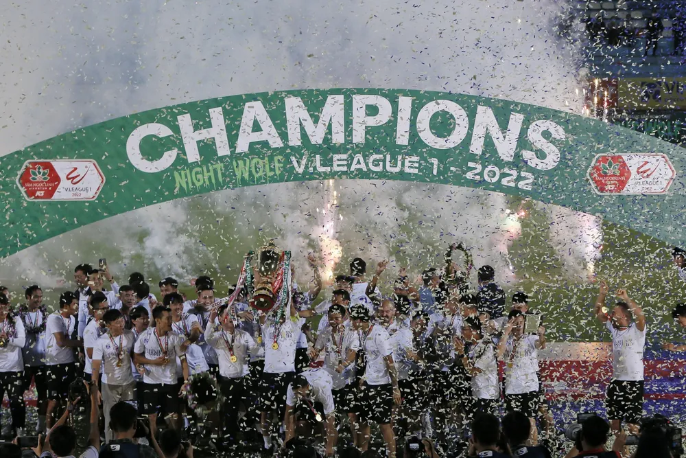 Hà Nội vô địch V-League 2022