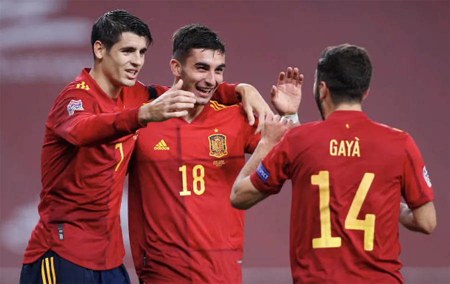 Đội hình đầy sức trẻ của Tây Ban Nha được kì vọng làm nên chuyện. Ảnh: GETTY World Cup 2022 tuyển Tây Ban Nha