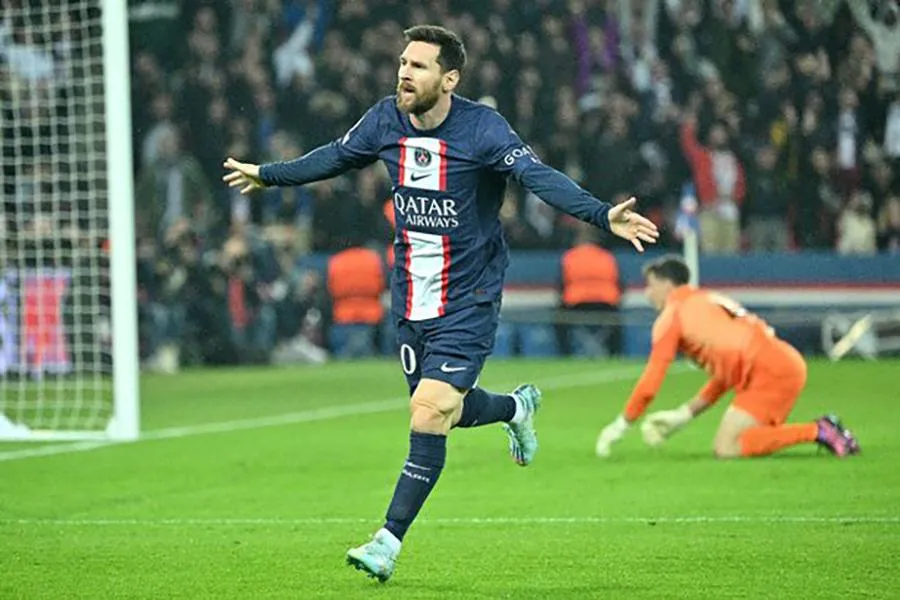 Lionel Messi đang rất hạnh phúc ở PSG. ẢNH: GETTY