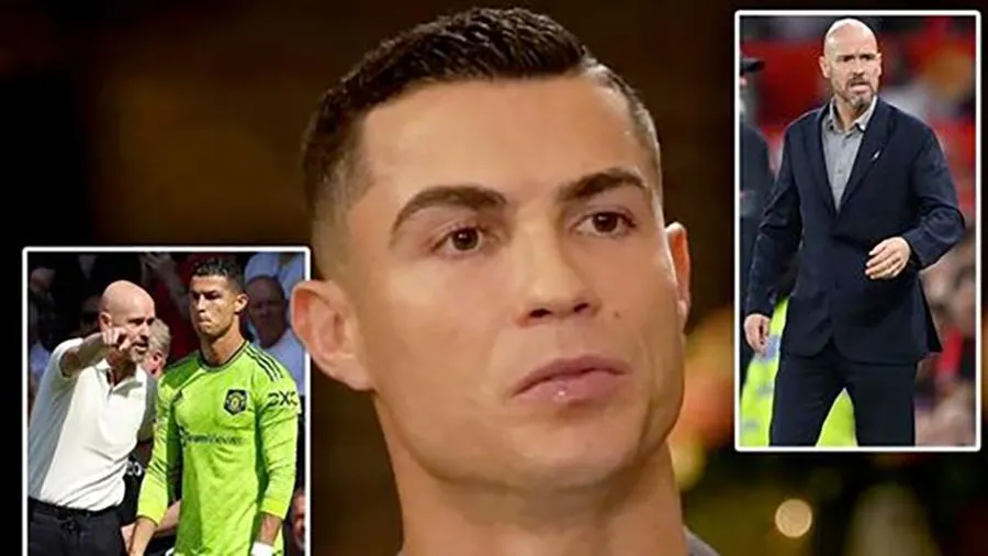 Cristiano Ronaldo gần như chắc chắn không thể thi đấu cho Man United thêm 1 trận nào nữa. ẢNH: MIRROR CRISTIANO RONALDO