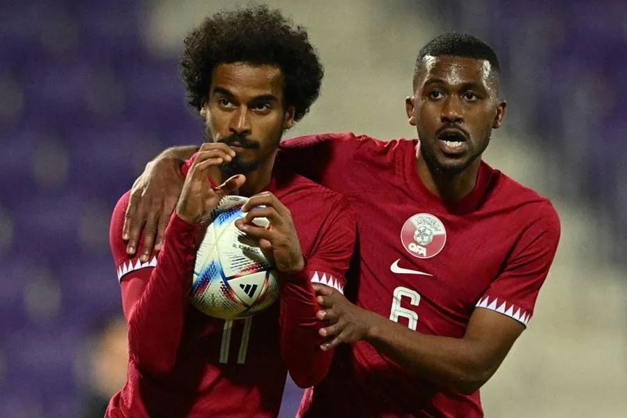 Qatar sử dụng cặp tiền đạo từng ghi hai bàn vào lưới thủ môn Bùi Tiến Dũng Qatar sử dụng cặp tiền đạo từng ghi hai bàn vào lưới thủ môn Bùi Tiến Dũng