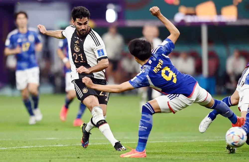 Nhật Bản thi đấu xuất sắc ở những phút cuối trận. Ảnh: Getty