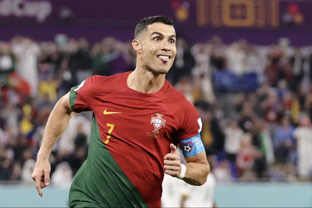 Ronaldo lập kỷ lục lịch sử World Cup. ẢNH: GETTY