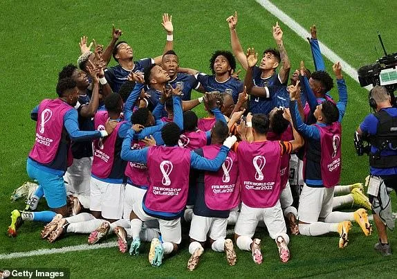 Ecuador chơi hay hơn Hà Lan và xứng đáng có ít nhất 1 điểm. ẢNH: GETTY