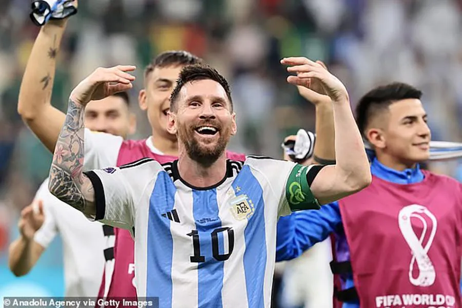 Messi là người hùng của Argentina. ẢNH: GETTY Messi là người hùng của Argentina. ẢNH: GETTY