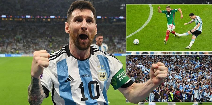 Chiến thắng của Argentina mang đậm dấu ấn của Messi, khi anh ghi 1 bàn và kiến tạo 1 bàn. ẢNH: MIRROR