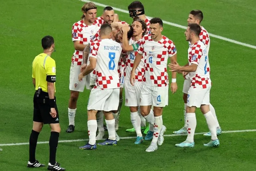 Croatia quá mạnh so với Canada. Ảnh: Getty