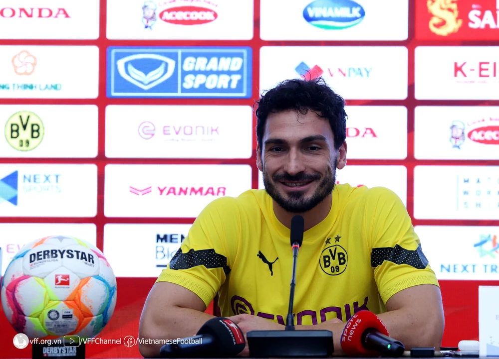Trung vệ Mats Hummels của Borussia Dortmund. ẢNH: VFF