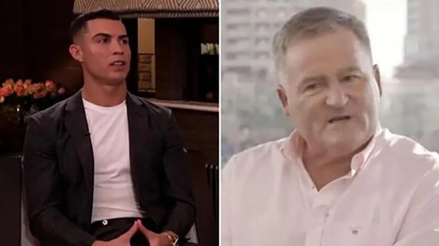 Morgan khẳng định Ronaldo đã nói với ông rằng anh đã ghi bàn. ẢNH: MIRROR Morgan khẳng định Ronaldo đã nói với ông rằng anh đã ghi bàn. ẢNH: MIRROR