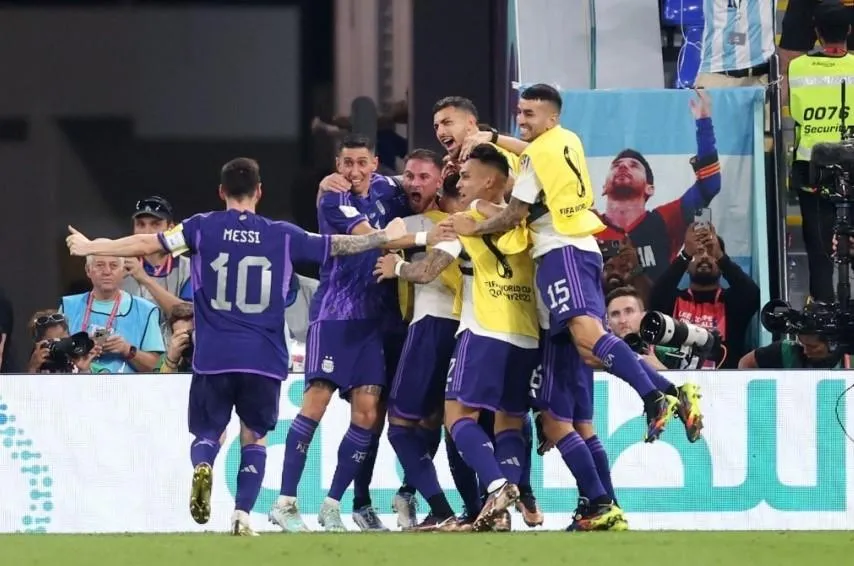 Argentina vui mừng với chiến thắng. ẢNH: GETTY Argentina vui mừng với chiến thắng. ẢNH: GETTY