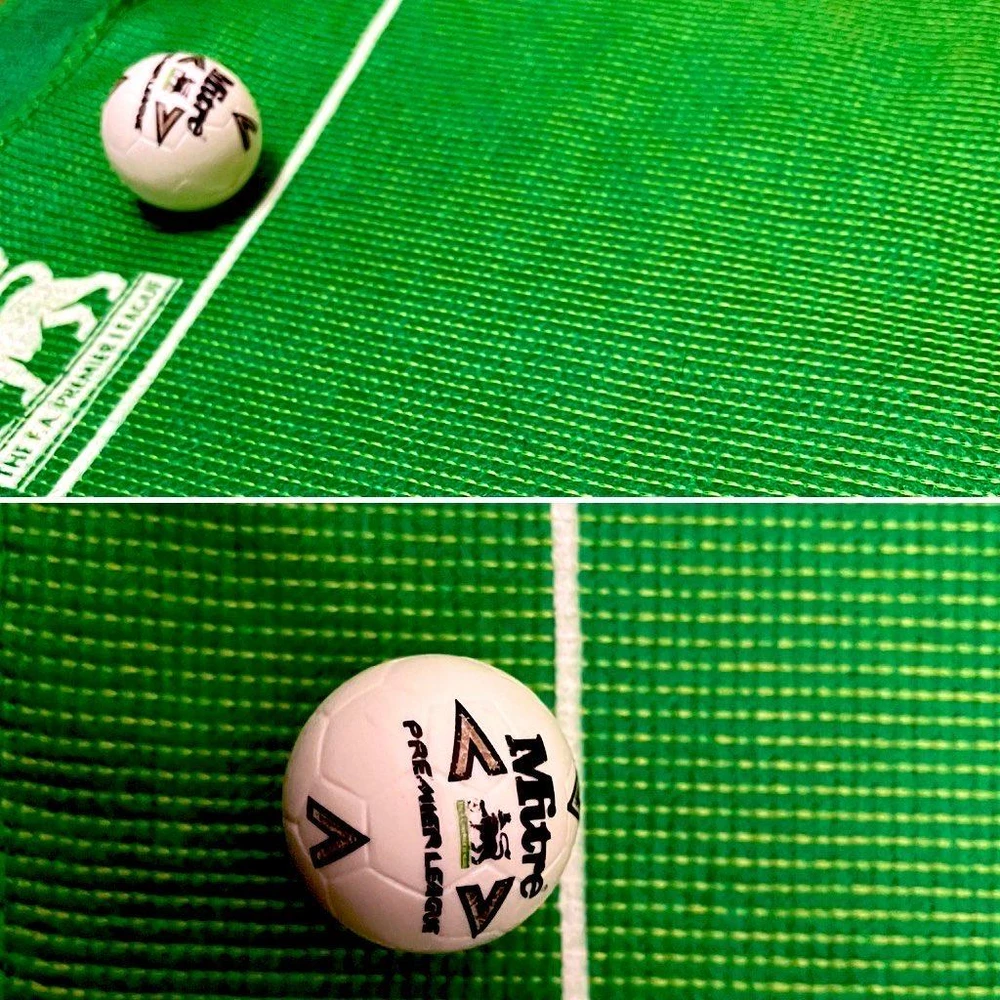 Góc nhìn khác cho thấy bóng đã ở trong cuộc. ẢNH: TWITTER