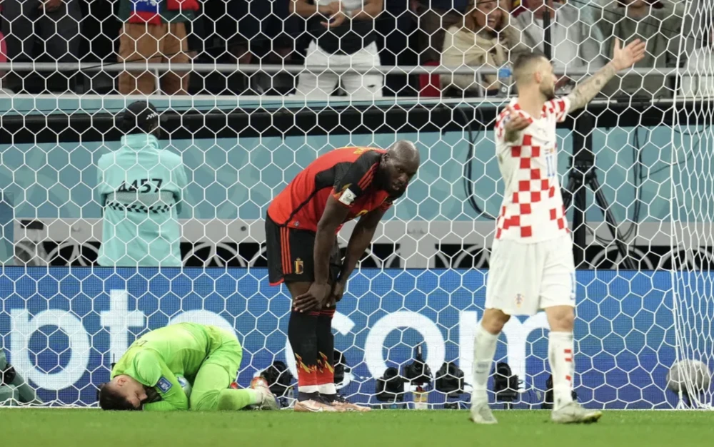Tuyển Bỉ bị loại khỏi World Cup 2022. ẢNH: GETTY