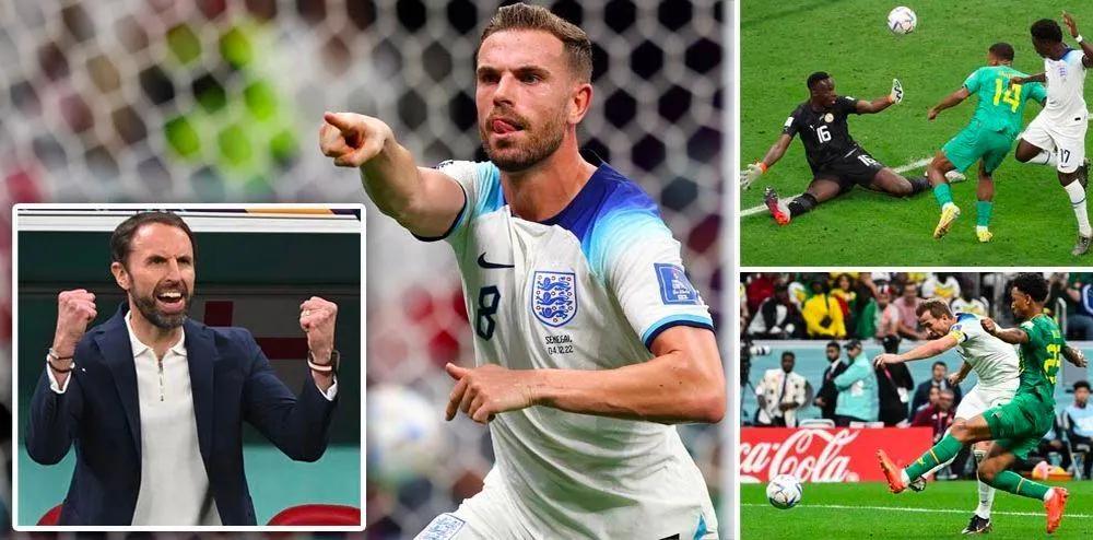 Tuyển Anh có chiến thắng hoành tráng 3-0 trước Senegal. ẢNH: MIRROR Tuyển Anh có chiến thắng hoành tráng 3-0 trước Senegal. ẢNH: MIRROR