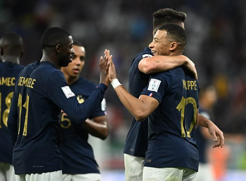 ĐKVĐ Pháp quá mạnh so với Ba Lan. Ảnh: Getty