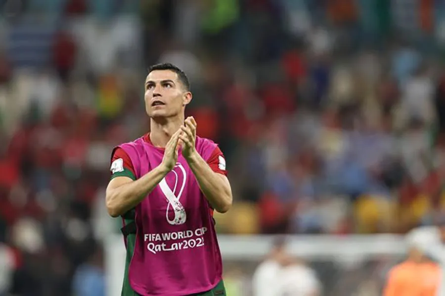 Ronaldo đang tập trung hoàn toàn vào World Cup 2022. ẢNH: GETTY