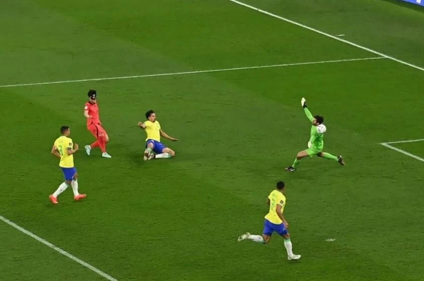 Hàn Quốc cũng có cơ hội ghi bàn nhưng chưa thể tận dụng triệt để. Ảnh: Getty