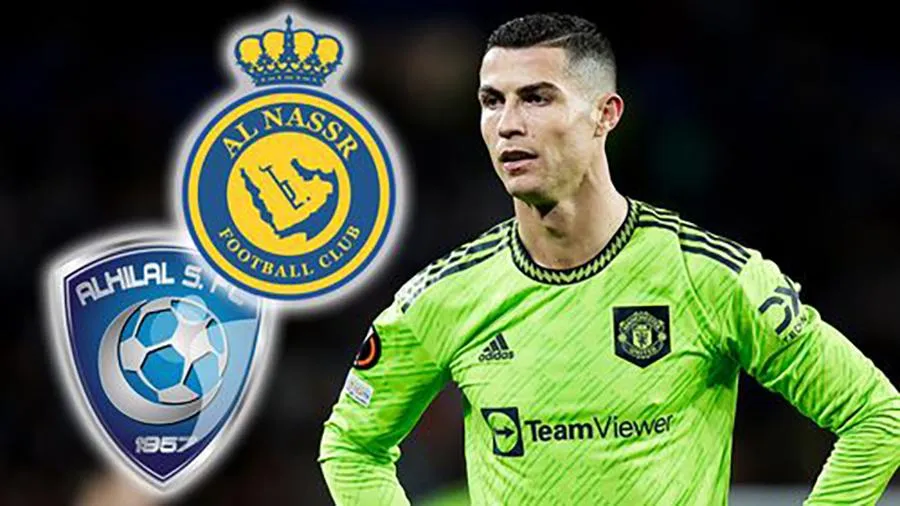 2 CLB Saudi Arabia là Al Hilal và Al Nassr cạnh tranh gay gắt với nhau để có được chữ ký của Ronaldo. ẢNH: MIRROR