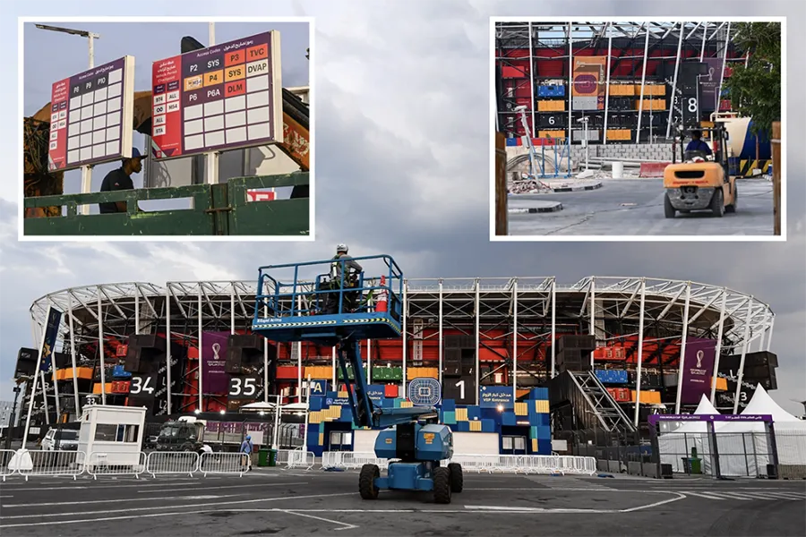 Sân vận động 974 đã bị dở bỏ di chuyển đến Uruguay. ẢNH: GETTY Sân vận động 974 đã bị dở bỏ di chuyển đến Uruguay. ẢNH: GETTY